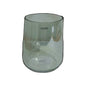 Kaheku Glas Windlicht LUNDBY Neu Lüster Grün Kübelform 20cm Hoch