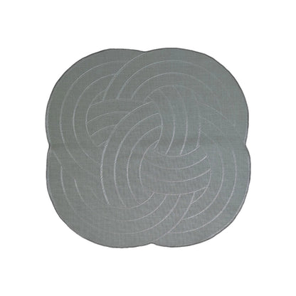 Sander Deckchen LIAISON Neu Mint bestickt 36x36 cm
