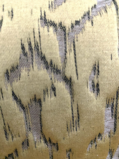 Tranks A Lot Jaquard Wende-Kissenhülle ILLGAZ 4 NEU Beige Senf 40x60 cm