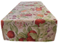 Dekoratex Outdoor Tischläufer Obst Digitaldruck Rechteckig Beige Rot Orange 40x135 cm