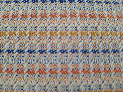 Sander Moderne Kissenhülle ARMANDO NEU Streifen  Orange Gelb Blau 50x50cm