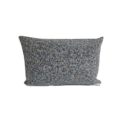 Sander moderne  Velour Kissenhülle LANA NEU Blau Meliert 40x60cm