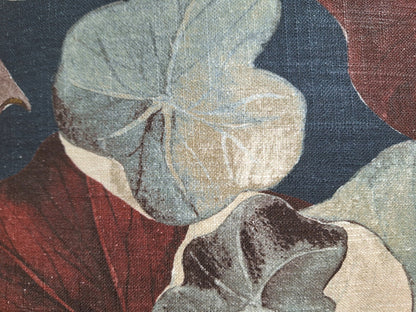 Sander moderne Kissenhülle EMBAR NEU Floral Burgund Senf Petrol Ceme 50x50cm