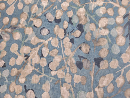 Sander moderne Kissenhülle LIVORNO NEU Digitaldruck Floral Aqua Sand 50x50cm