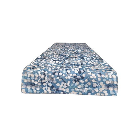 Sander moderner Tischläufer LIVORNO NEU Digitaldruck Aqua Sand 50x150cm