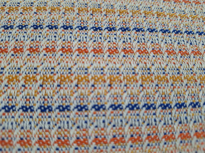 Sander Moderne Kissenhülle ARMANDO NEU Streifen  Orange Gelb Blau 40x60cm
