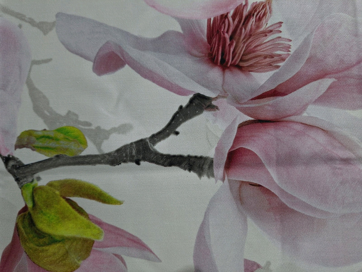 Apelt chicer Tischläufer Digitaldruck NEU Magnolie Weiß Rosa Grün 48x140 cm