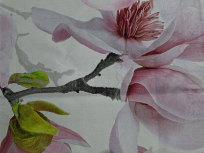 Apelt chicer Tischläufer Digitaldruck NEU Magnolie Weiß Rosa Grün 48x140 cm