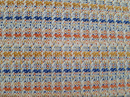 Sander Moderne Kissenhülle ARMANDO NEU Streifen  Orange Gelb Blau 40x60cm