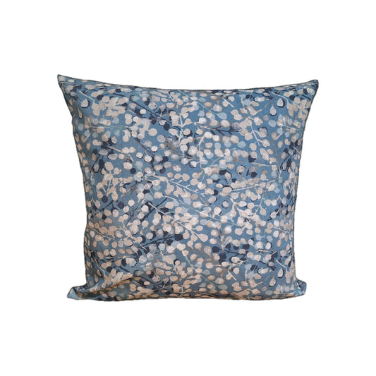 Sander moderne Kissenhülle LIVORNO NEU Digitaldruck Floral Aqua Sand 50x50cm