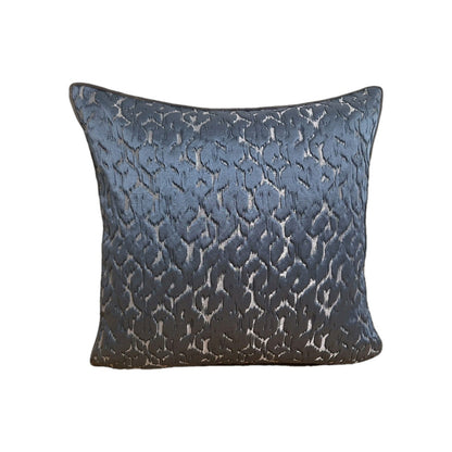 Tranks A Lot Jaquard Wende-Kissenhülle ILLGAZ 2 NEU Beige Taubenblau 50x50cm