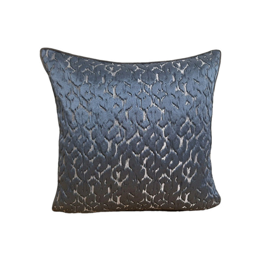 Tranks A Lot Jaquard Wende-Kissenhülle ILLGAZ 2 NEU Beige Taubenblau 50x50cm