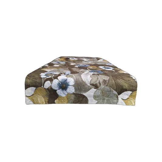 Sander EMBER Tischläufer NEU Bedruckt Creme Oliv Blau Senf 50x140cm