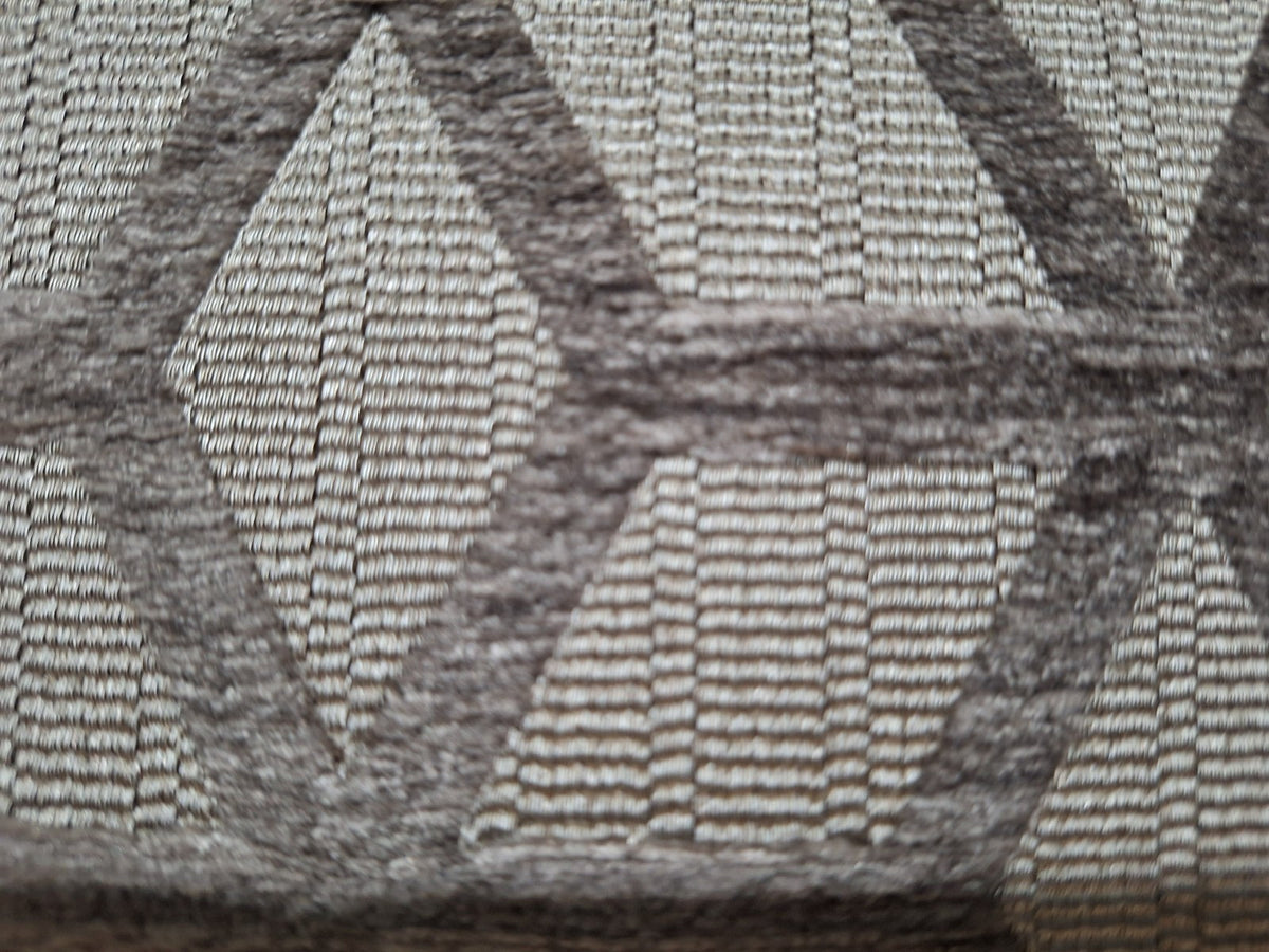 Thanks A Lot  Wendekissen Arena Lux Velour Grafisches Design Taupe 45x45cm