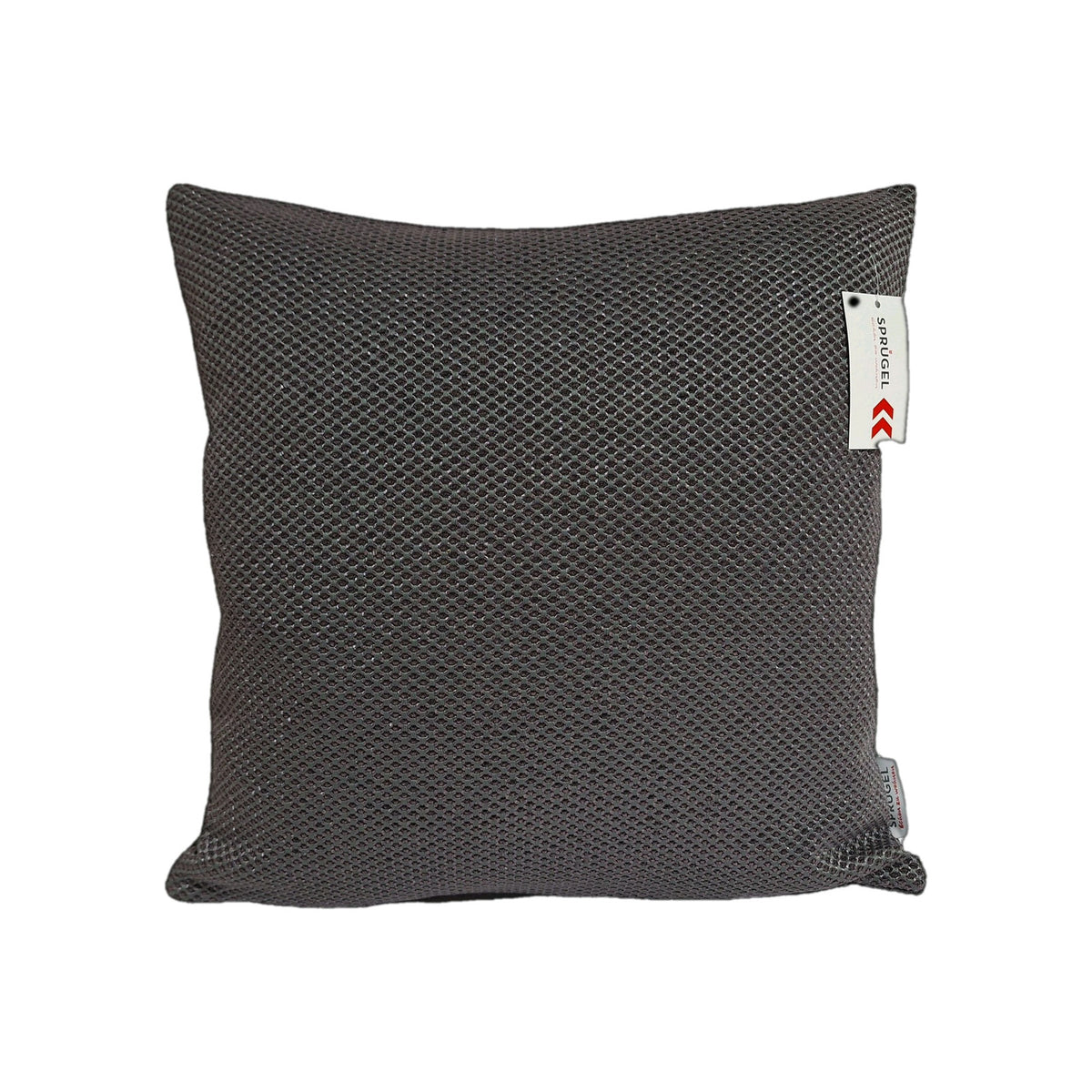 Sprügel Moderne Jaquard Kissenhülle NEU Grafisch Burgund Grau 45x45 cm