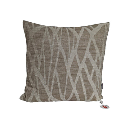 Sprügel Moderne Jaquard Kissenhülle NEU Abstrakt Natur Beige 48x48 cm