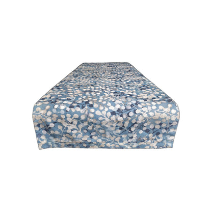 Sander moderner Tischläufer LIVORNO NEU Digitaldruck Aqua Sand 40x100cm