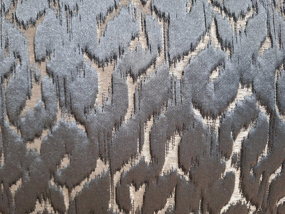 Tranks A Lot Jaquard Wende-Kissenhülle ILLGAZ 2 NEU Beige Taubenblau 50x50cm